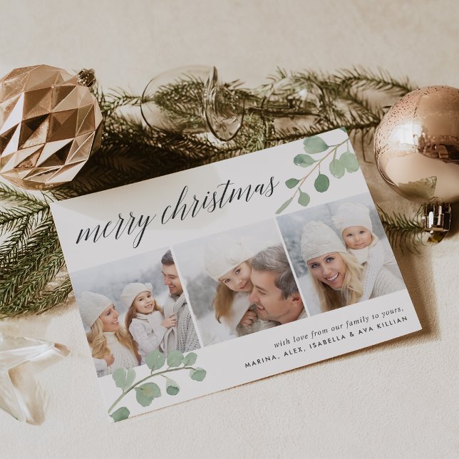 Eucalipto Pintado | Tarjeta de vacaciones de colaj (Subido por el creador)