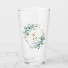 Eucalipto y oro boda personalizada 
