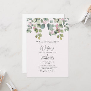 Eucaliptos de ensueño y la invitación a la boda ro