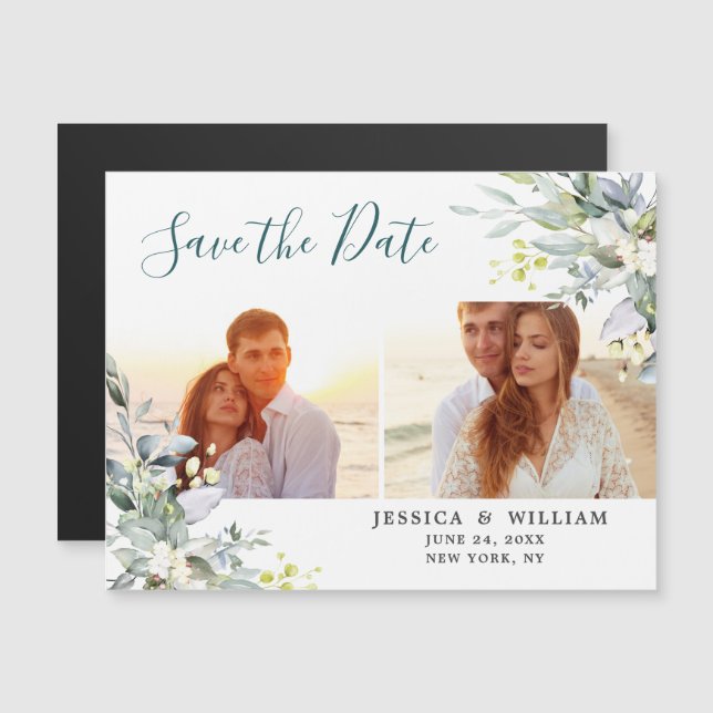 Eucalyptus 2 FOTO Guardar la tarjeta magnética de  (Anverso/Reverso)