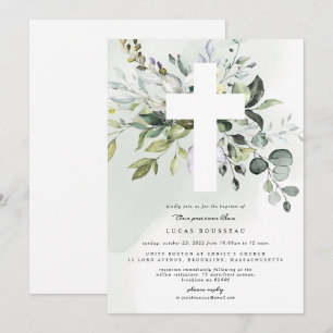 Eucalyptus Baptism Invitación a la cristiandad