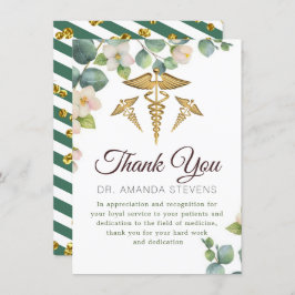 Eucalyptus Bloom Médica | Tarjeta de agradecimient