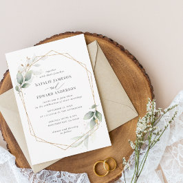 Eucalyptus boda moderno y elegante