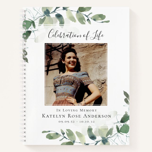 Eucalyptus Celebración del Libro de Huéspedes del  (Anverso)