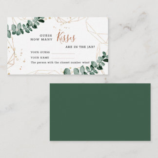 Eucalyptus | ¿Cuántas tarjetas de juego de Bodas d