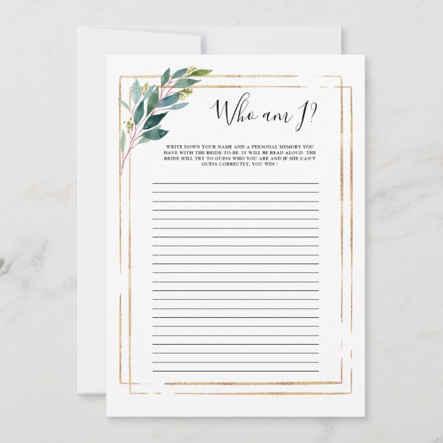 Eucalyptus de Verdor Que Soy Yo Un Juego De Ducha  (Anverso)