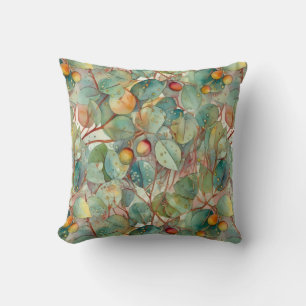 Eucalyptus deja el Cojín decorativo