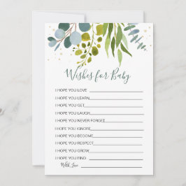 Eucalyptus desea una invitación a un juego de Baby