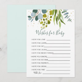 Eucalyptus desea una invitación a un juego de Baby