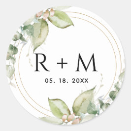 Eucalyptus Elegant Greeneration Sello para sobres