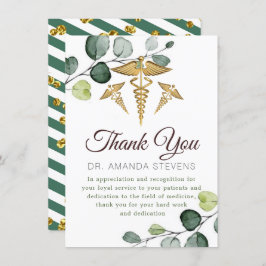 Eucalyptus Elegant Médica | Tarjeta de agradecimie