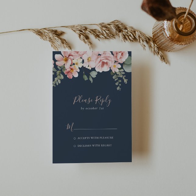 Eucalyptus Garden Rosa Floral RSVP (Subido por el creador)