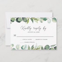 Eucalyptus Greenery Boda Rústica RSVP