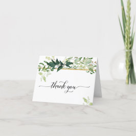Eucalyptus Greenery Foliage Bridal Gracias Nota