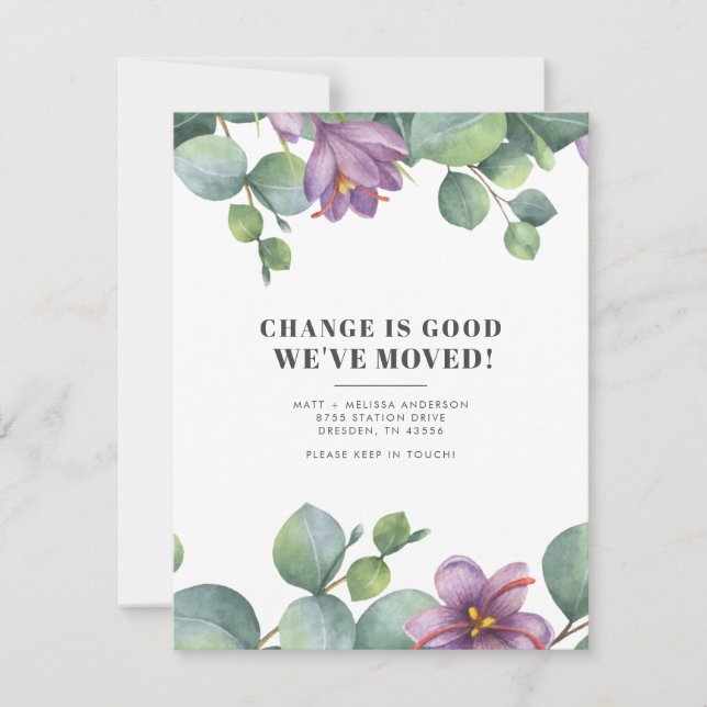 Eucalyptus Greenery Hemos movido el desplazamiento (Anverso)