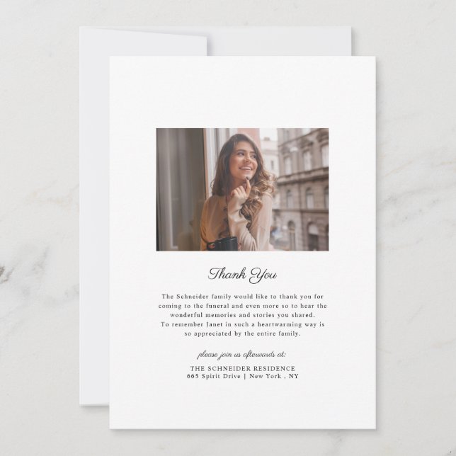 Eucalyptus Greenery | Programa Memorial Funeral (Anverso)