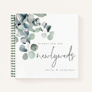 Eucalyptus moderno desea un libro de invitados par