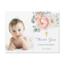 Eucalyptus Peony Baptism Photo Gracias Magnetic