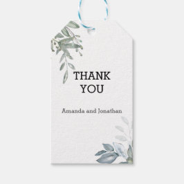 Eucalyptus Personalizado Boda Gracias Etiqueta De 