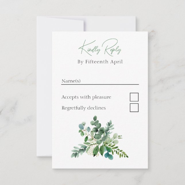Eucalyptus RSVP (Anverso)