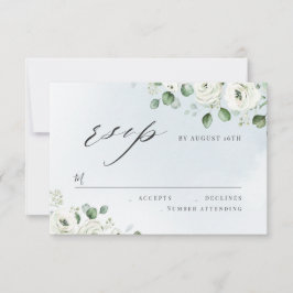 Eucalyptus verde floral boda rústica RSVP