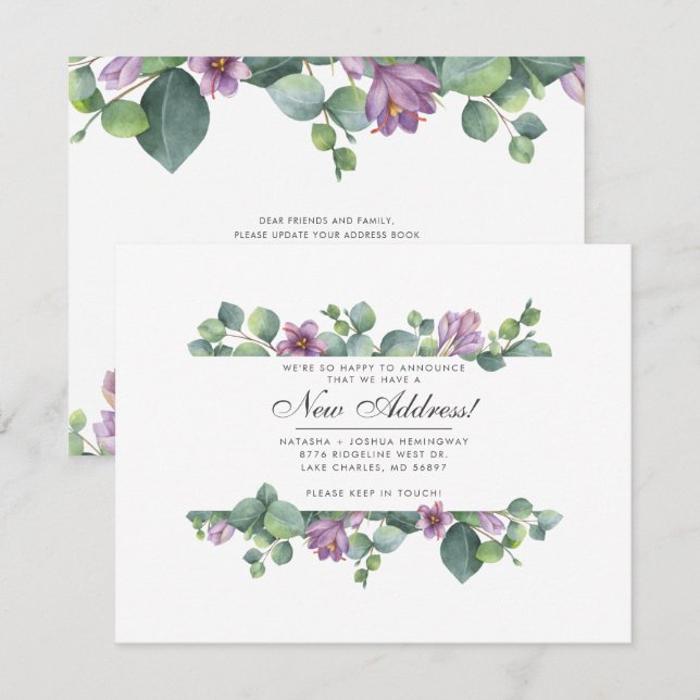 Eucalyptus Weve Movió Nueva Dirección Moviendo Bot (Anverso / Reverso)