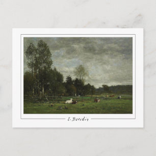 Eugène Boudin #27-2 - Tarjeta postal de arte