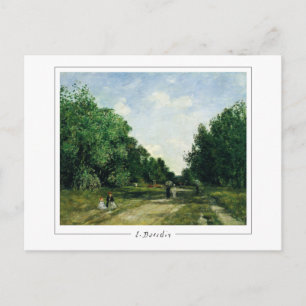 Eugène Boudin #28-2 - Tarjeta postal de arte fino