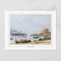 Eugène Boudin #478-2 - Tarjeta postal de arte fino