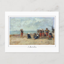 Eugène Boudin #494-2 - Tarjeta postal Bella Artes