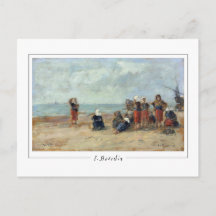 Eugène Boudin #494-2 - Tarjeta postal de arte