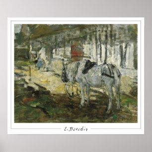 Eugène Boudin Zedign cartel de arte #11