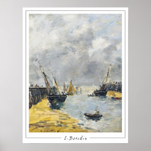 Eugène Boudin Zedign cartel de arte #11-2