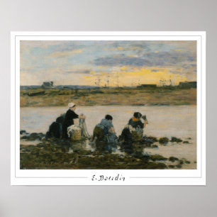 Eugène Boudin Zedign cartel de arte #12