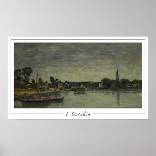 Eugène Boudin Zedign cartel de arte #244-2
