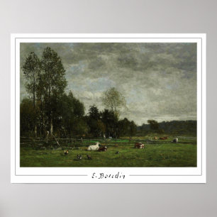 Eugène Boudin Zedign cartel de arte #27-2