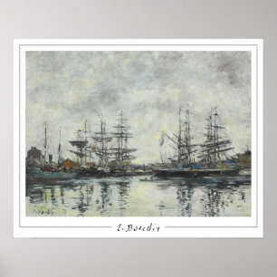 Eugène Boudin Zedign Poster de Arte #217-2