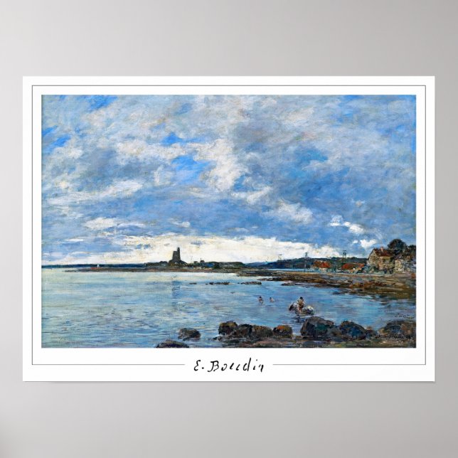 Eugène Boudin Zedign Poster de Arte #27 (Frente)