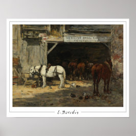 Eugène Boudin Zedign Poster de Arte #274-2