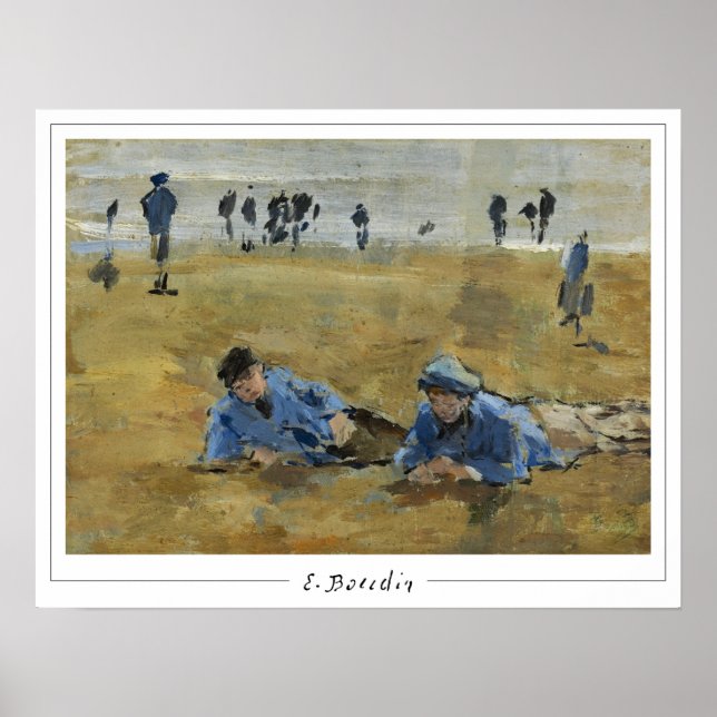 Eugène Boudin Zedign Poster de Arte #295-2 (Frente)