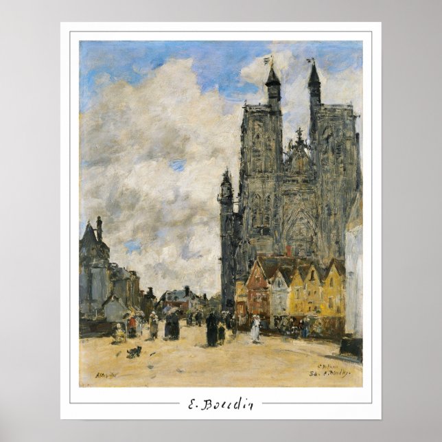 Eugène Boudin Zedign Poster de arte #2-2 (Frente)