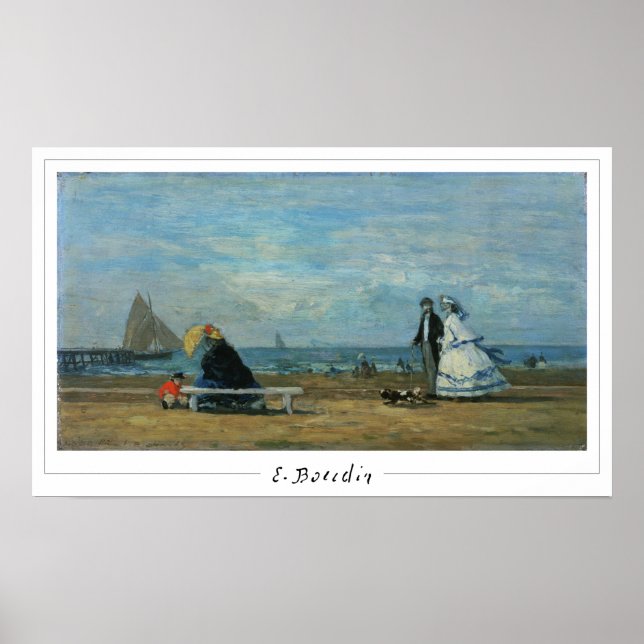Eugène Boudin Zedign Poster de Arte #30 (Frente)