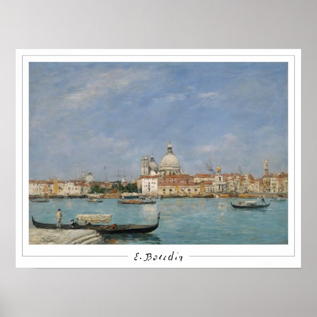 Eugène Boudin Zedign Poster de arte #30-2 (Frente)