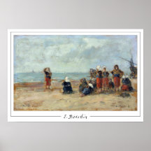 Eugène Boudin Zedign Poster de Arte #494-2