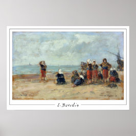 Eugène Boudin Zedign Poster de Arte #494-2