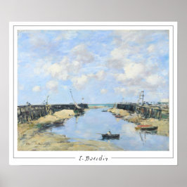 Eugène Boudin Zedign Poster de arte #520-2