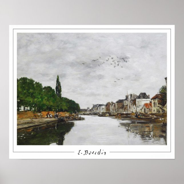 Eugène Boudin Zedign Poster de Arte #89-2 (Frente)
