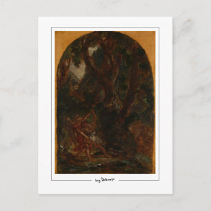 Eugène Delacroix #105 - Tarjeta postal de arte fin