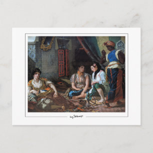 Eugène Delacroix #174 - Tarjeta postal de arte fin