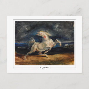 Eugène Delacroix #175 - Tarjeta postal de arte fin